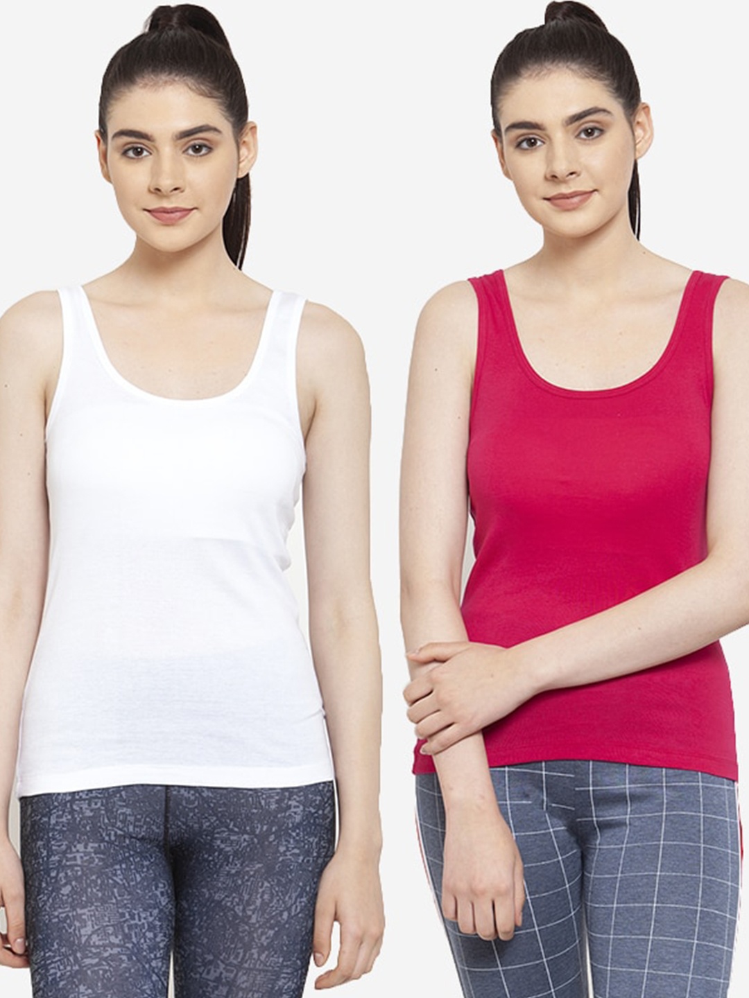 

Friskers White Tank Top