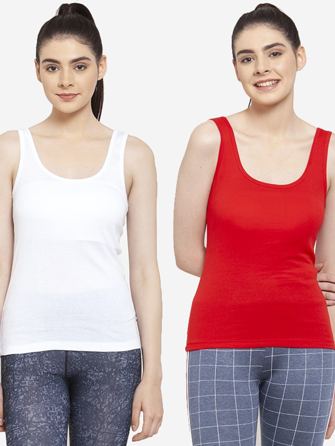 

Friskers White Tank Top