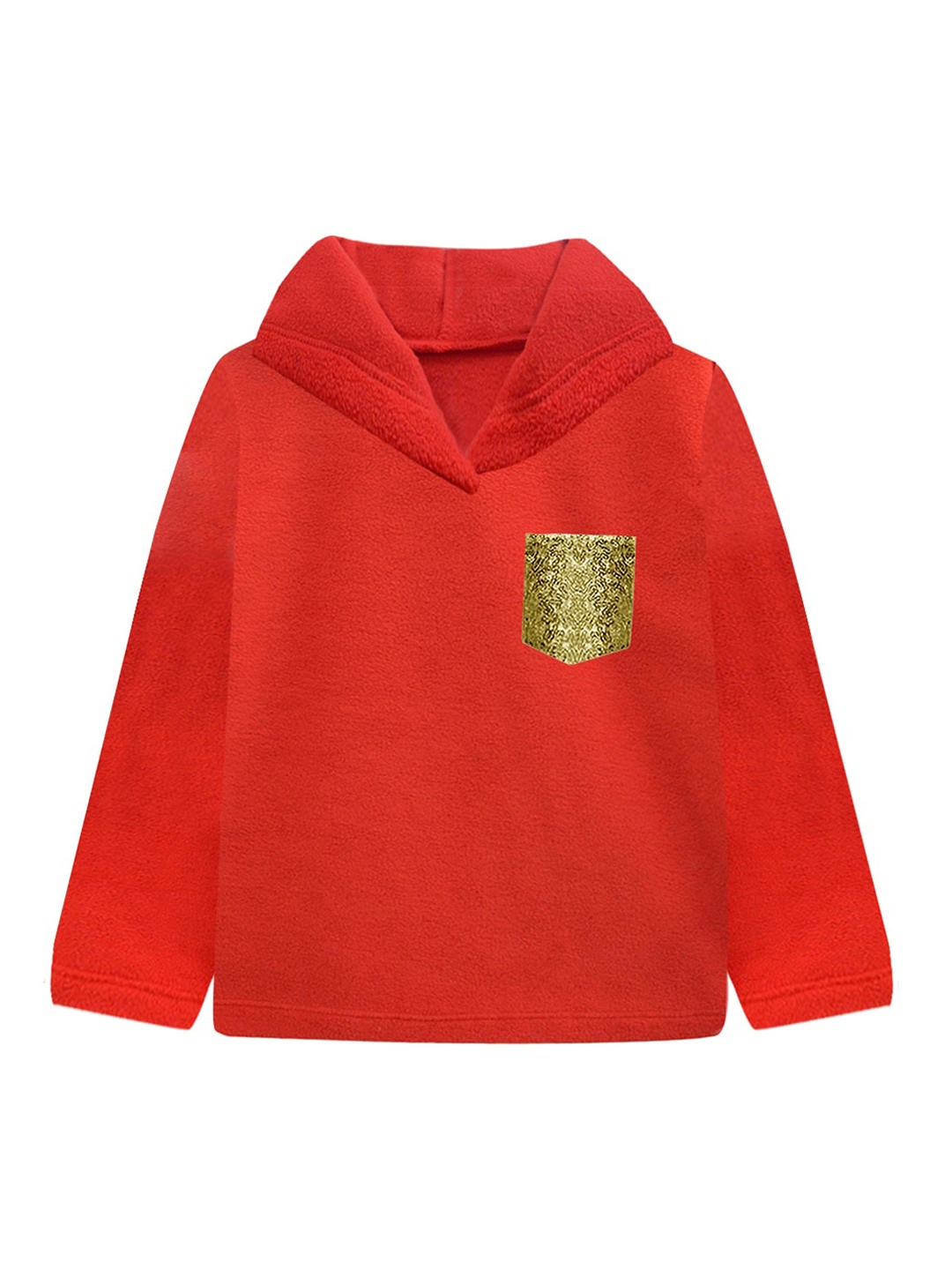 

A T U N Girls Red Hooded Sweatshirt