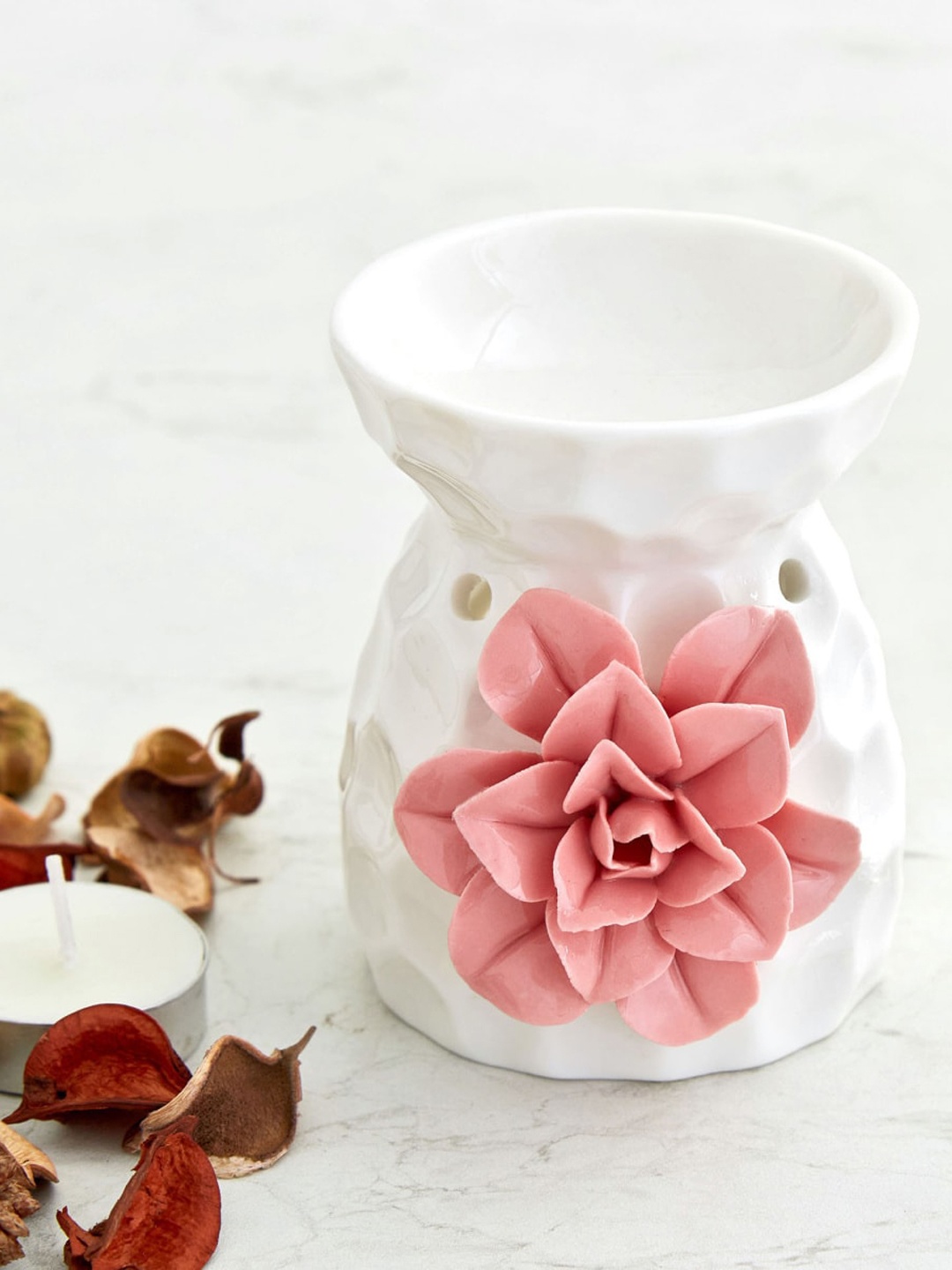 

Home Centre White Home Fragrances Ceramic Oil Burner