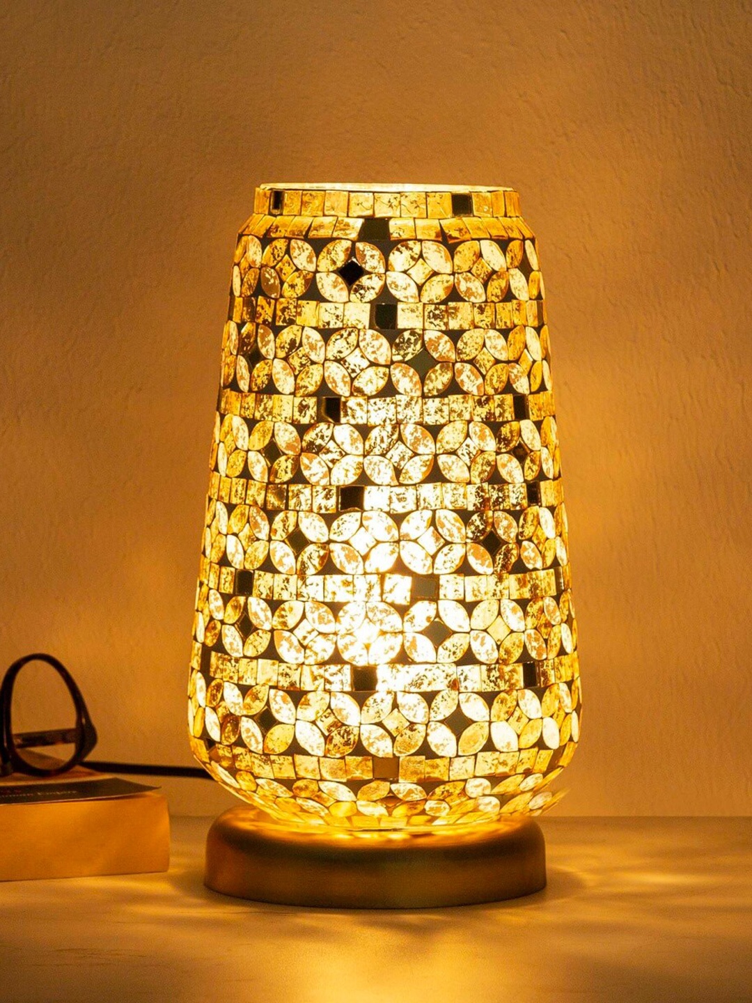 

Home Centre Glass Mosaic Lamp, Multi