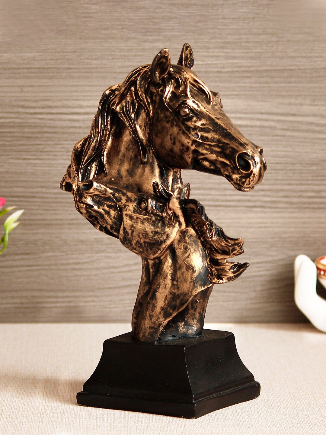 eCraftIndia Gold Toned Handcrafted Antique Showpiece