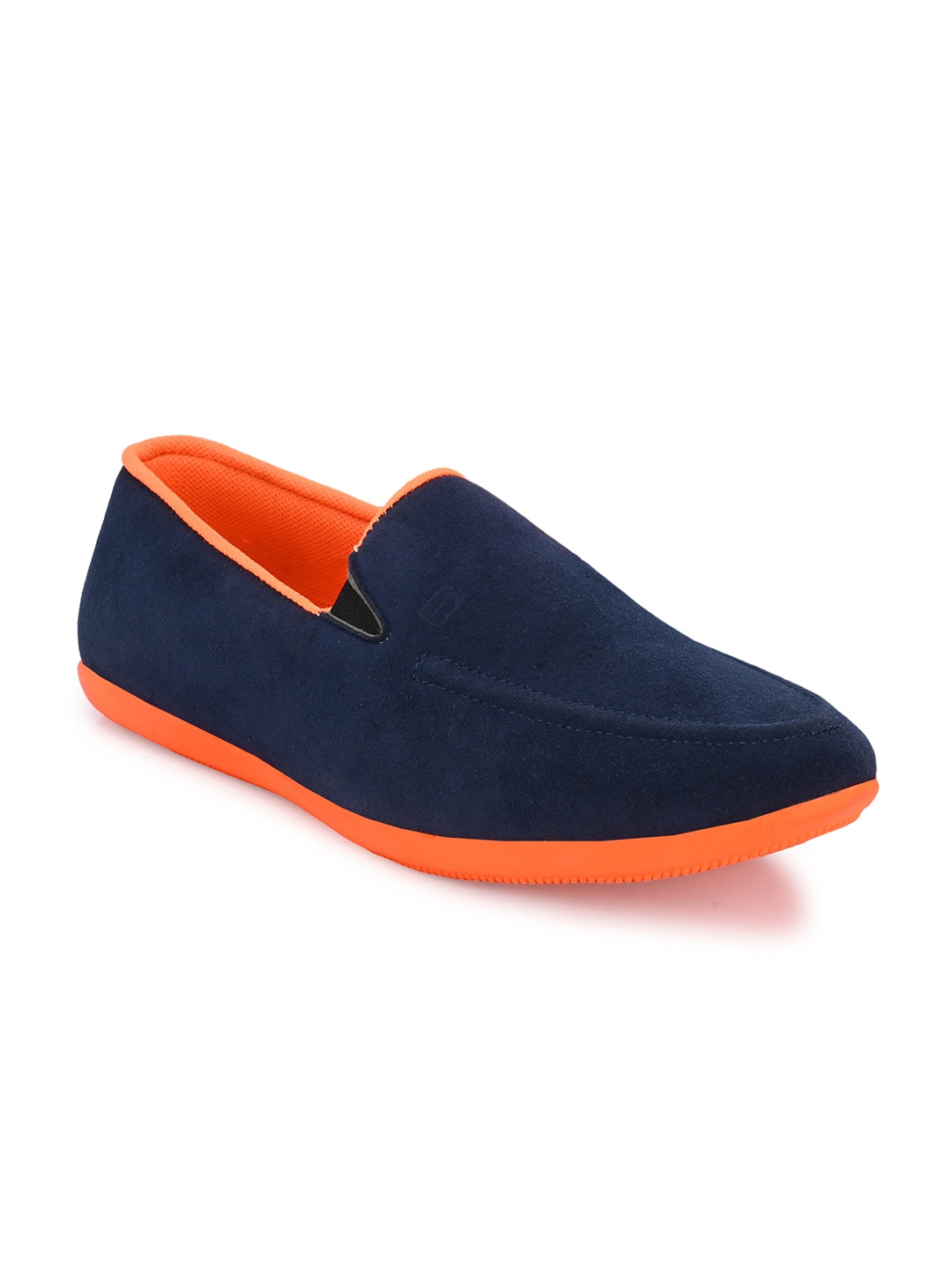 

Big Fox Men Blue Suede Loafers