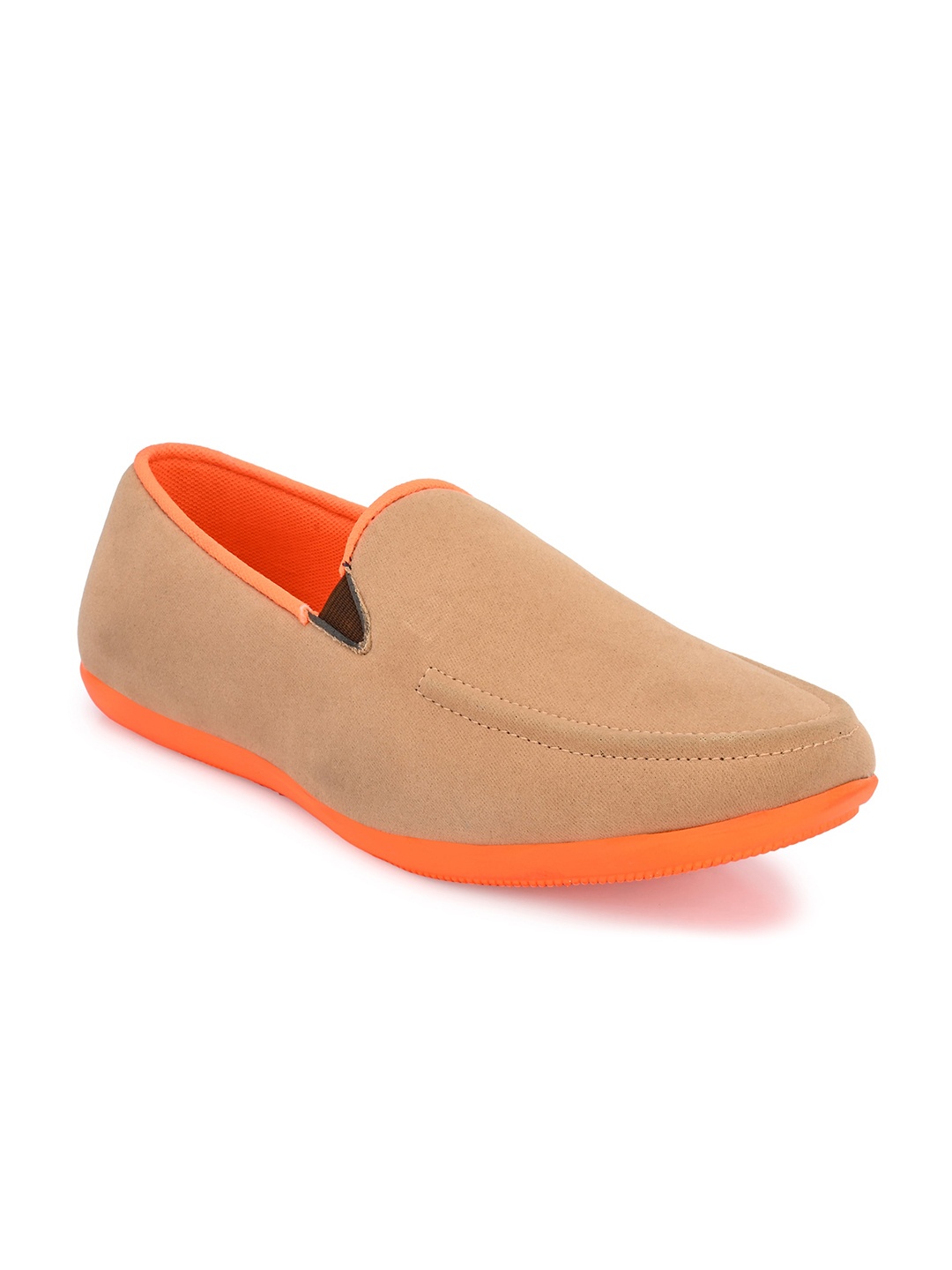 

Big Fox Men Beige Suede Loafers
