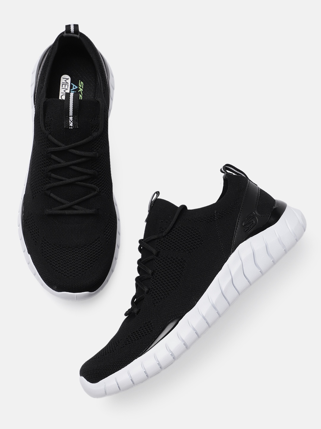 

Skechers Men Black OVERHAUL Sneakers