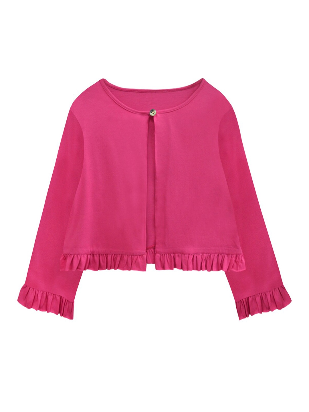 

A.T.U.N. Girls Fuchsia Evie Jersey Cardigan