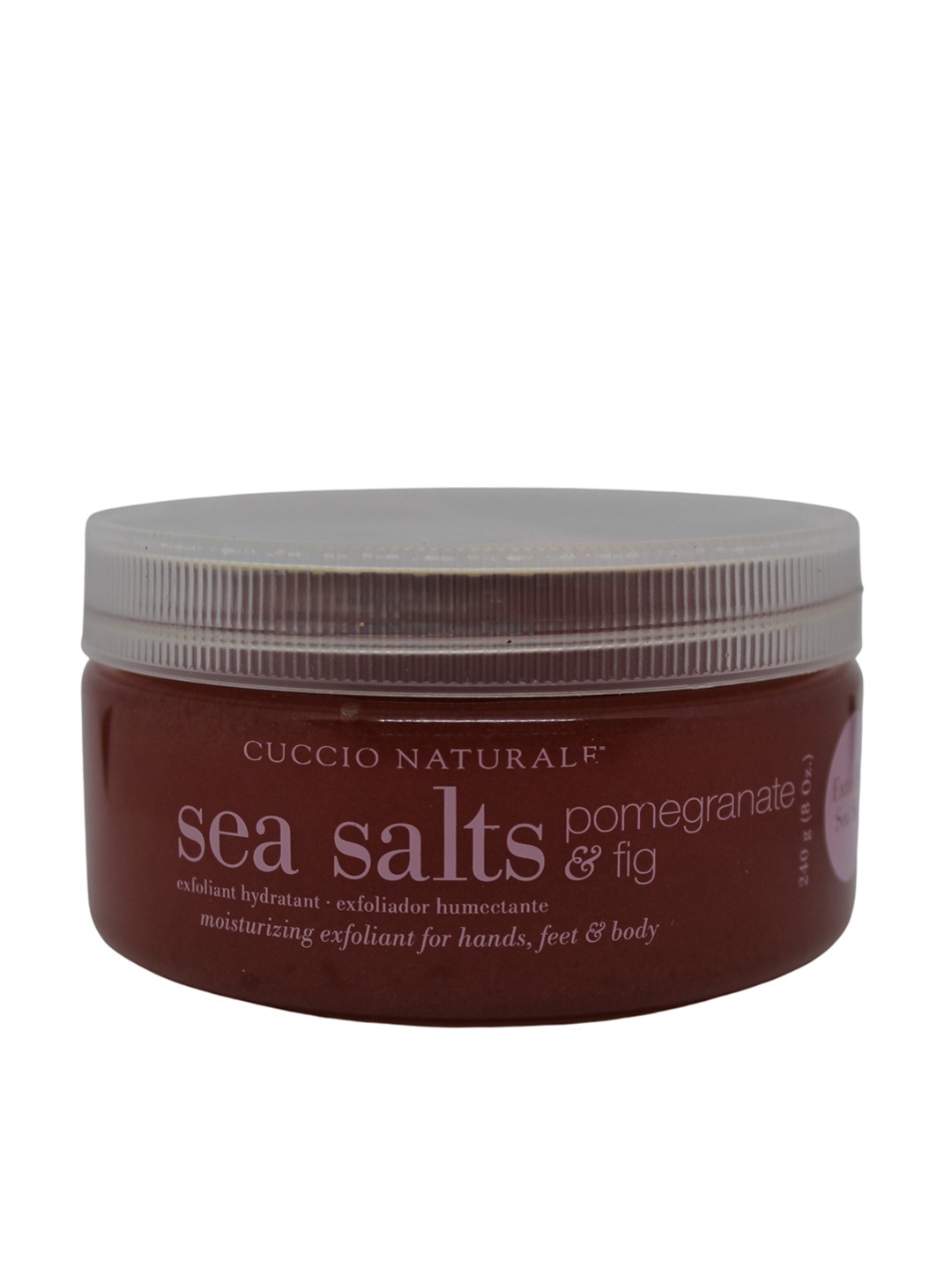 

Cuccio Pomergranate & Fig Sea Salt Scrub 237gm, Red