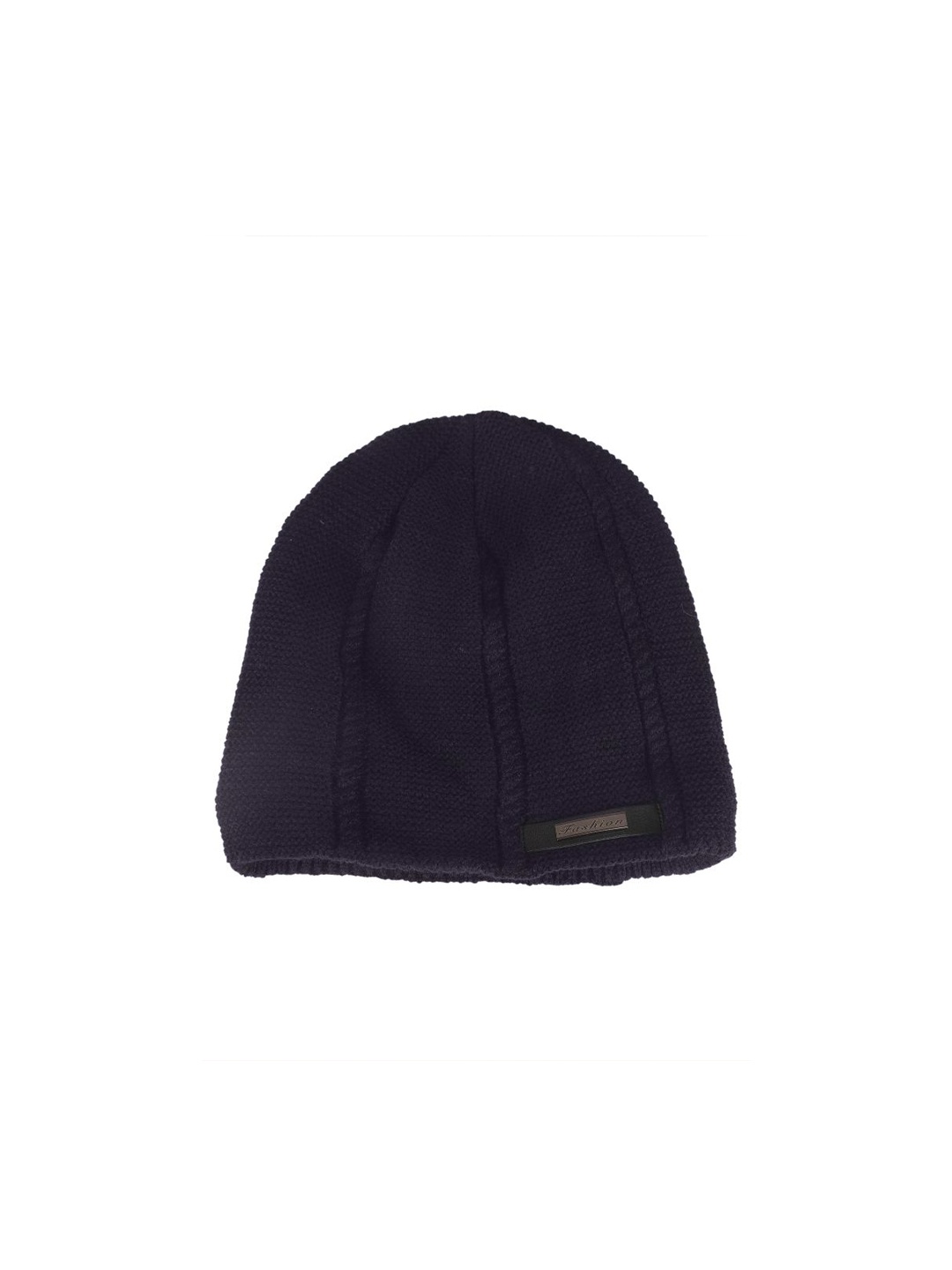 

ELLIS Men Navy Blue Self Design Beanie