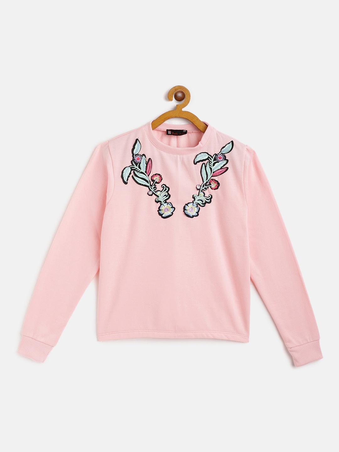 

Belle Fille Unisex Kids Pink Sweatshirt