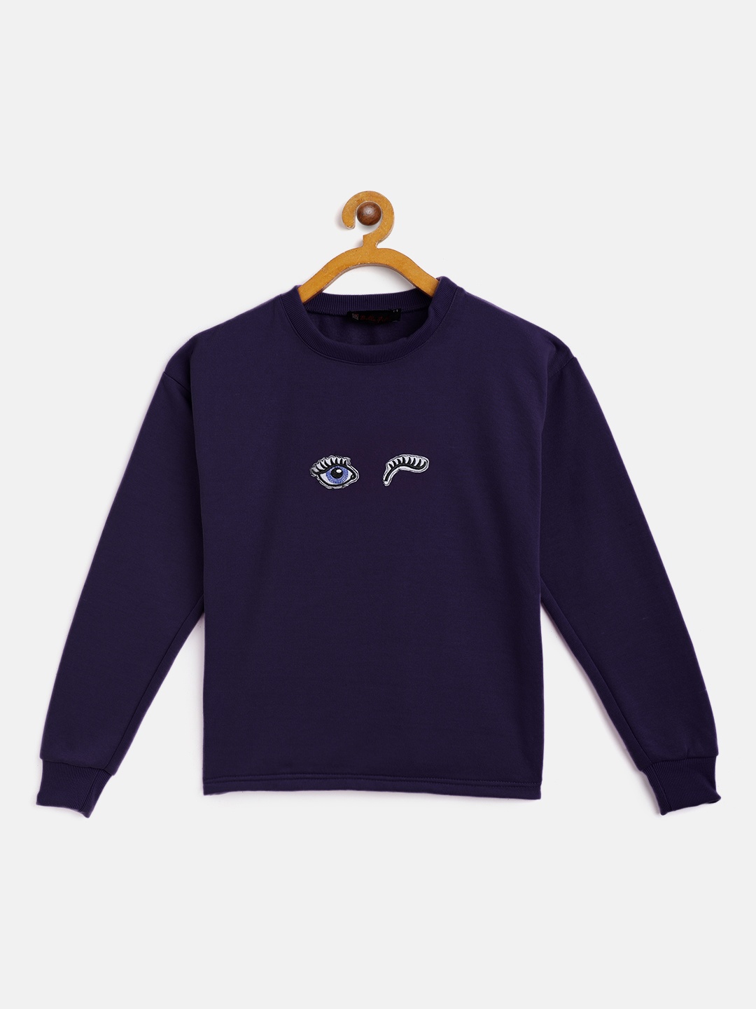 

Belle Fille Unisex Kids Blue Sweatshirt