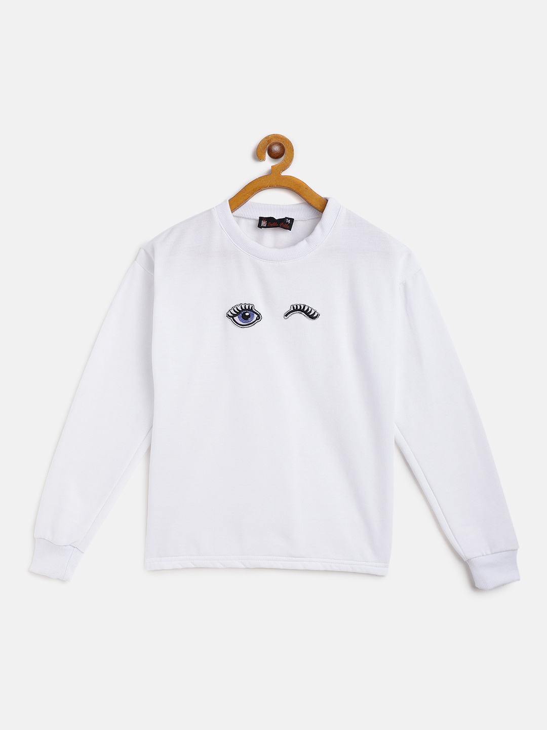 

Belle Fille Unisex Kids White Sweatshirt