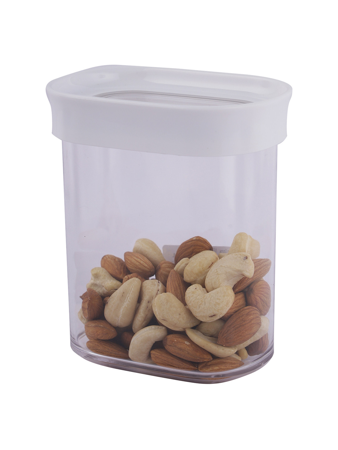 

Felli Transparent & White Solid Air Tight Food Container