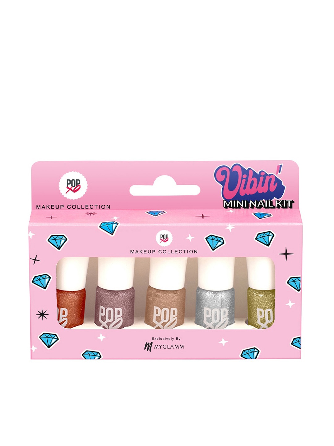 

MyGlamm Woman Mini Face & Nail Kit, Multi