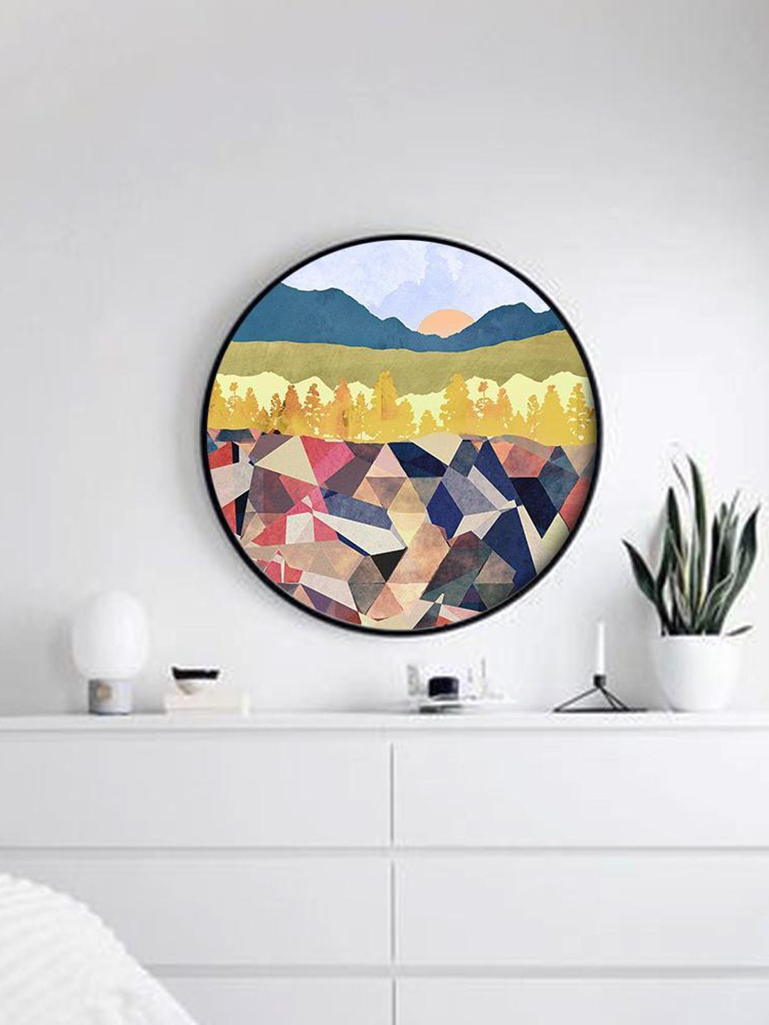 

THE ARTMENT Multi Dramatic Dream Canvas With Matte Finish- (Large)