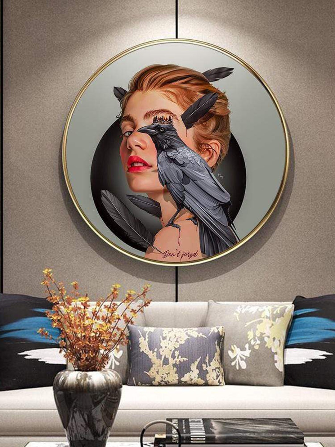 

THE ARTMENT Black & Brown Cosmos and Chaos Wall Art