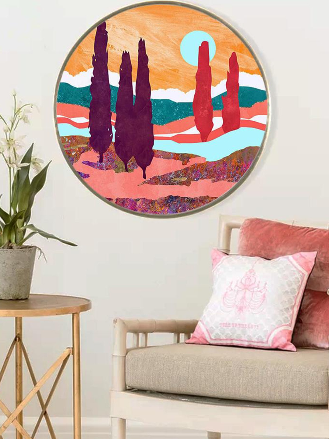 

THE ARTMENT Multicoloured Dramatic Dream Canvas, Multi