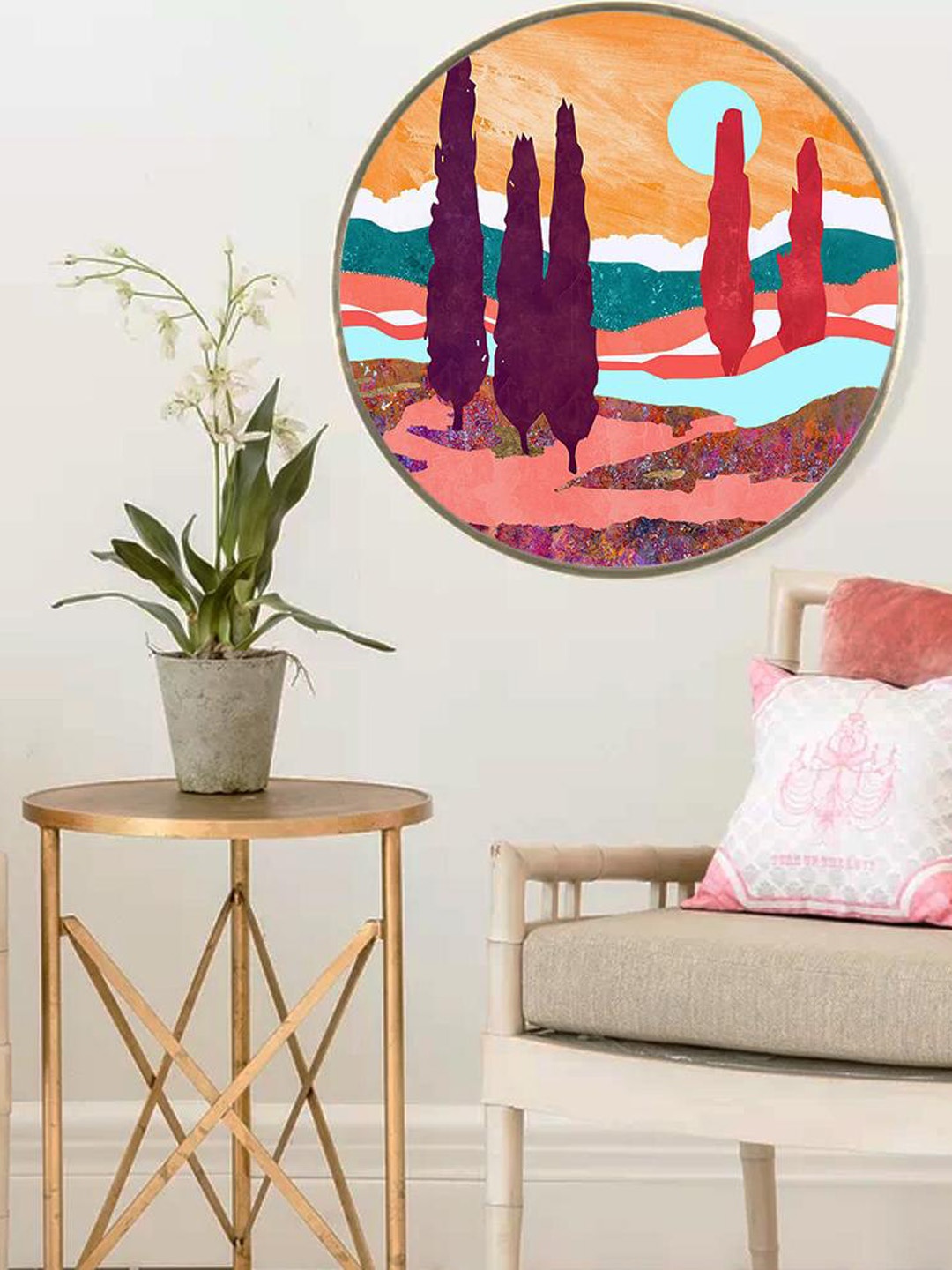 

THE ARTMENT Multicoloured Dramatic Dream Canvas, Multi