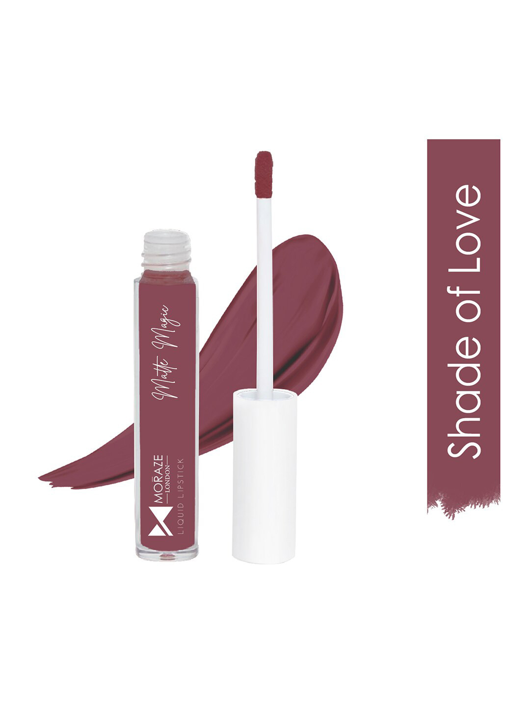 

Moraze Matte Magic Liquid Lipstick - Shade of Love, Pink