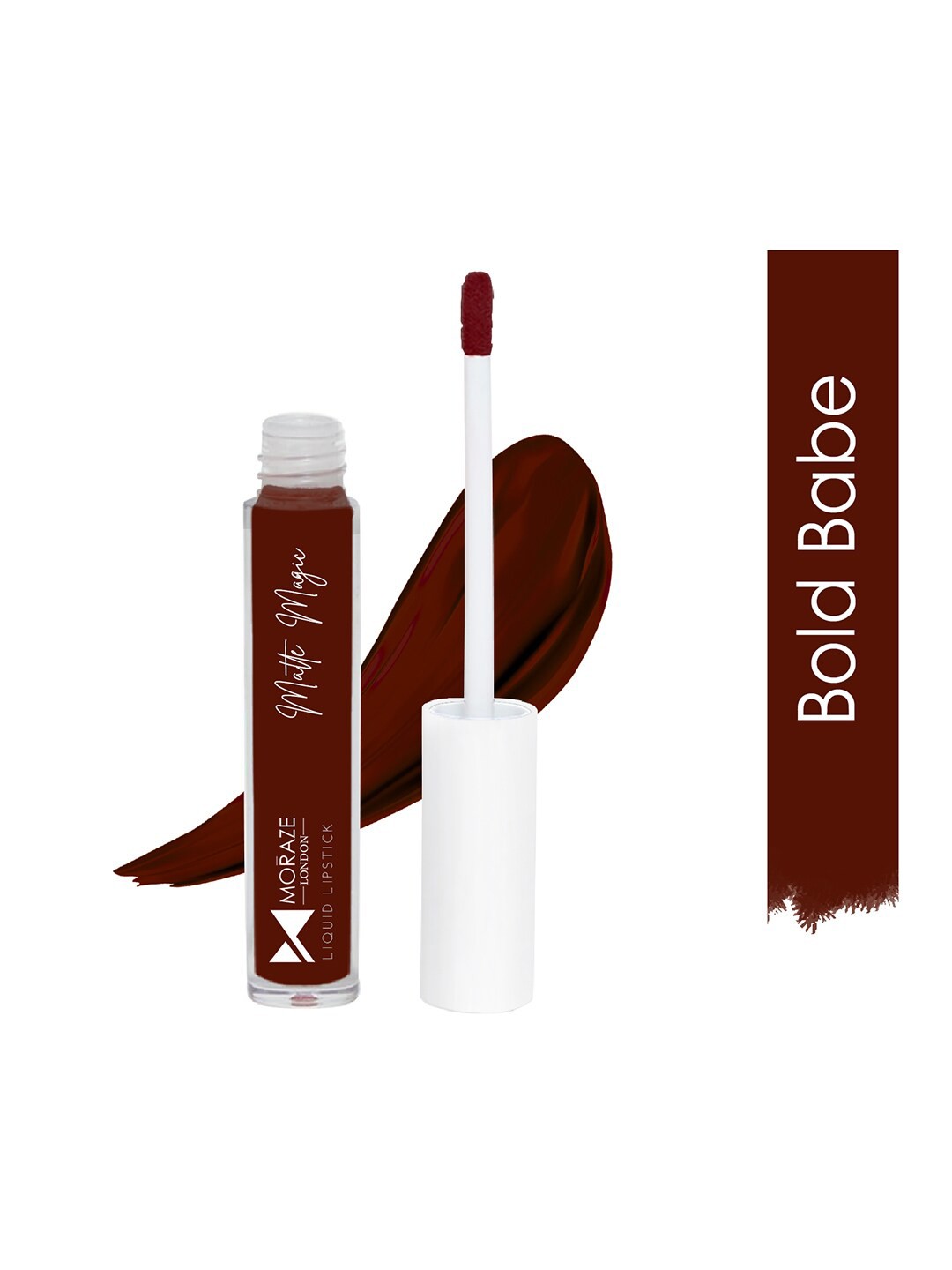 

Moraze Matte Magic Liquid Lipstick - Bold Babe 3 ML, Burgundy