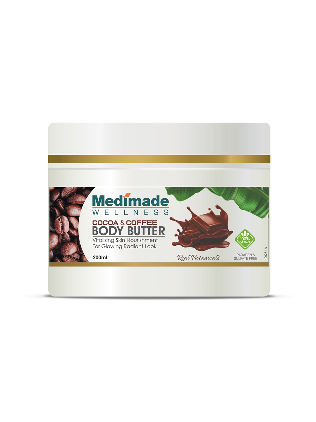 

Medimade Lime Green Cocoa & Coffee Body Butter