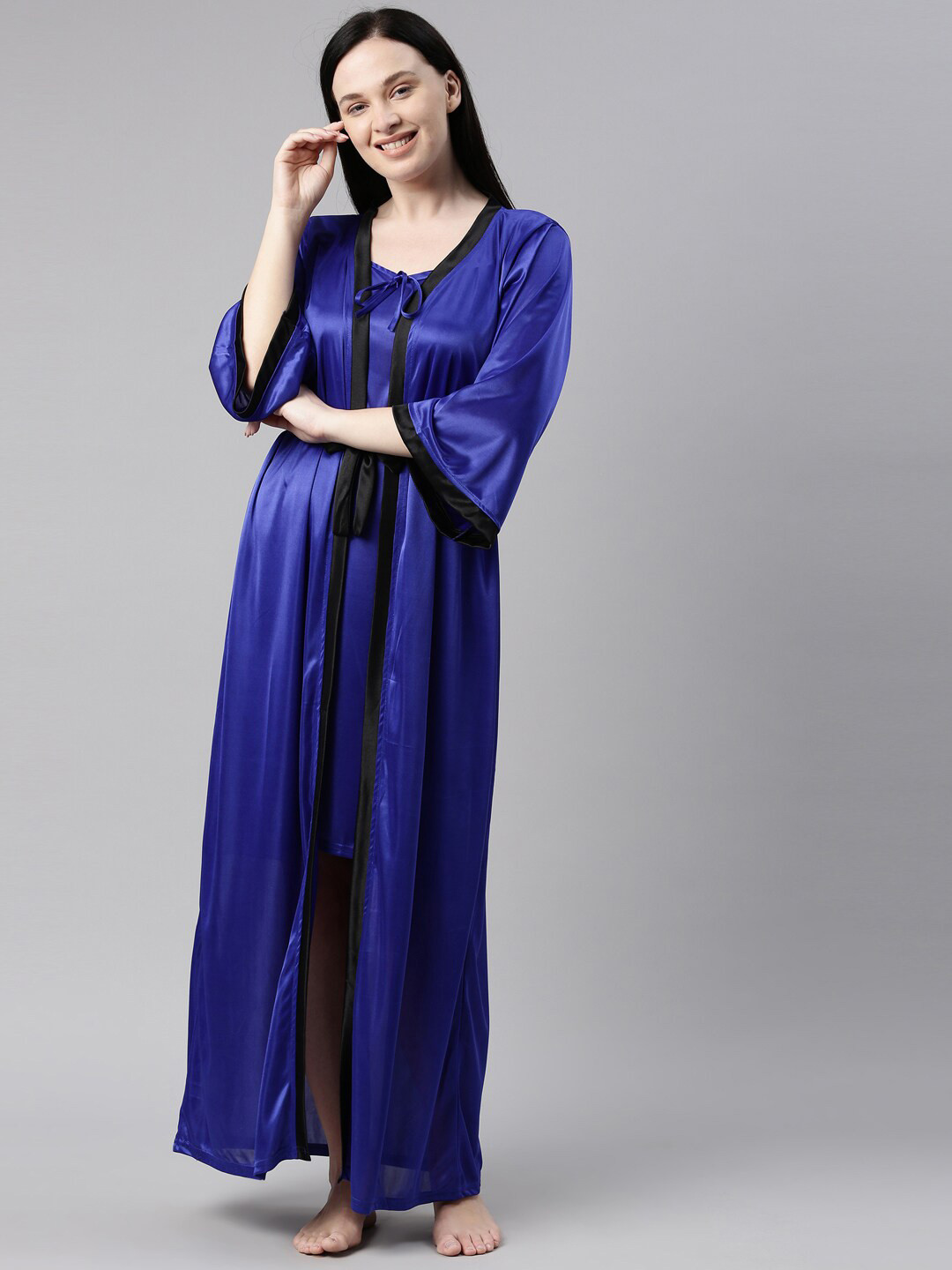 

Bailey sells Blue Satin Maxi Nightdress