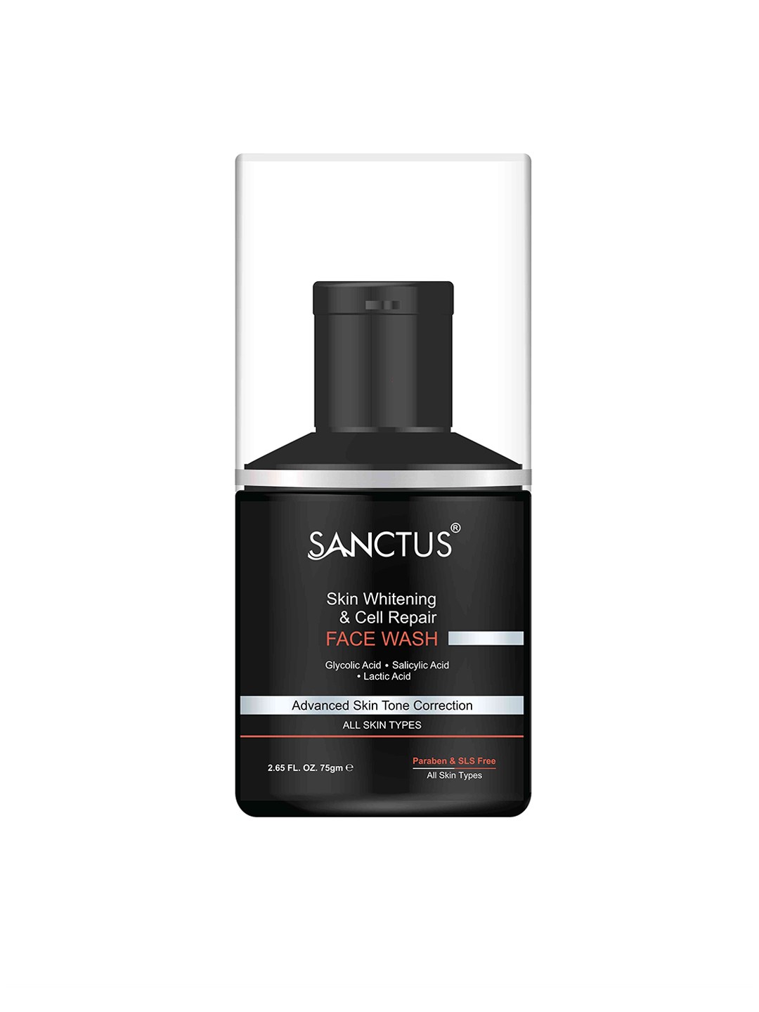 

Sanctus Transparent Skin Whitening & Cell Repair Face Wash