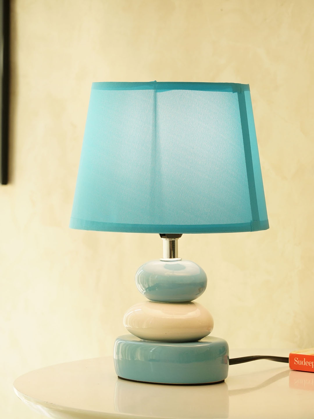 

TIED RIBBONS Multicoloured Decorative Table Lamp with Shade, Multi