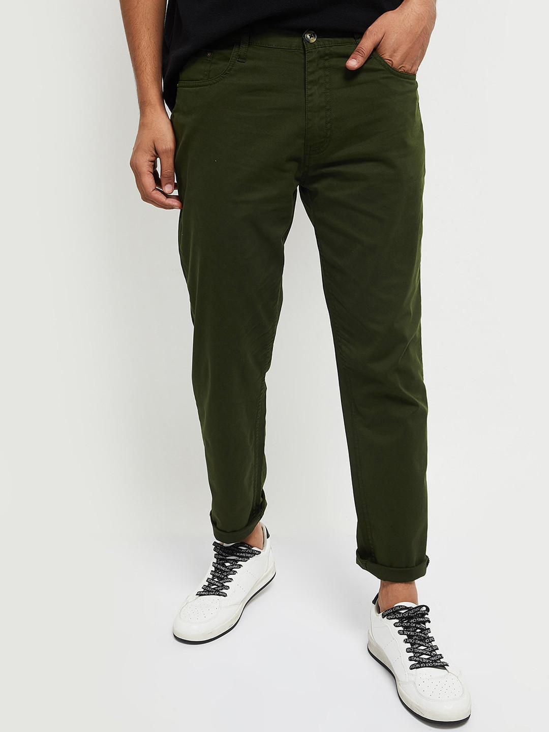 

Max Men Green Trousers