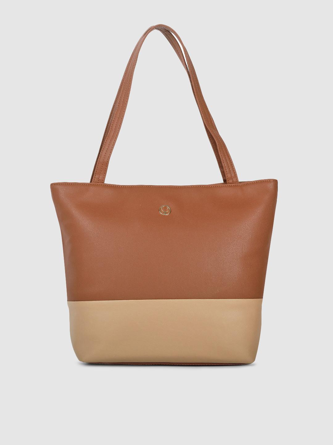 

Allen Solly Brown & Beige Colourblocked Shoulder Bag