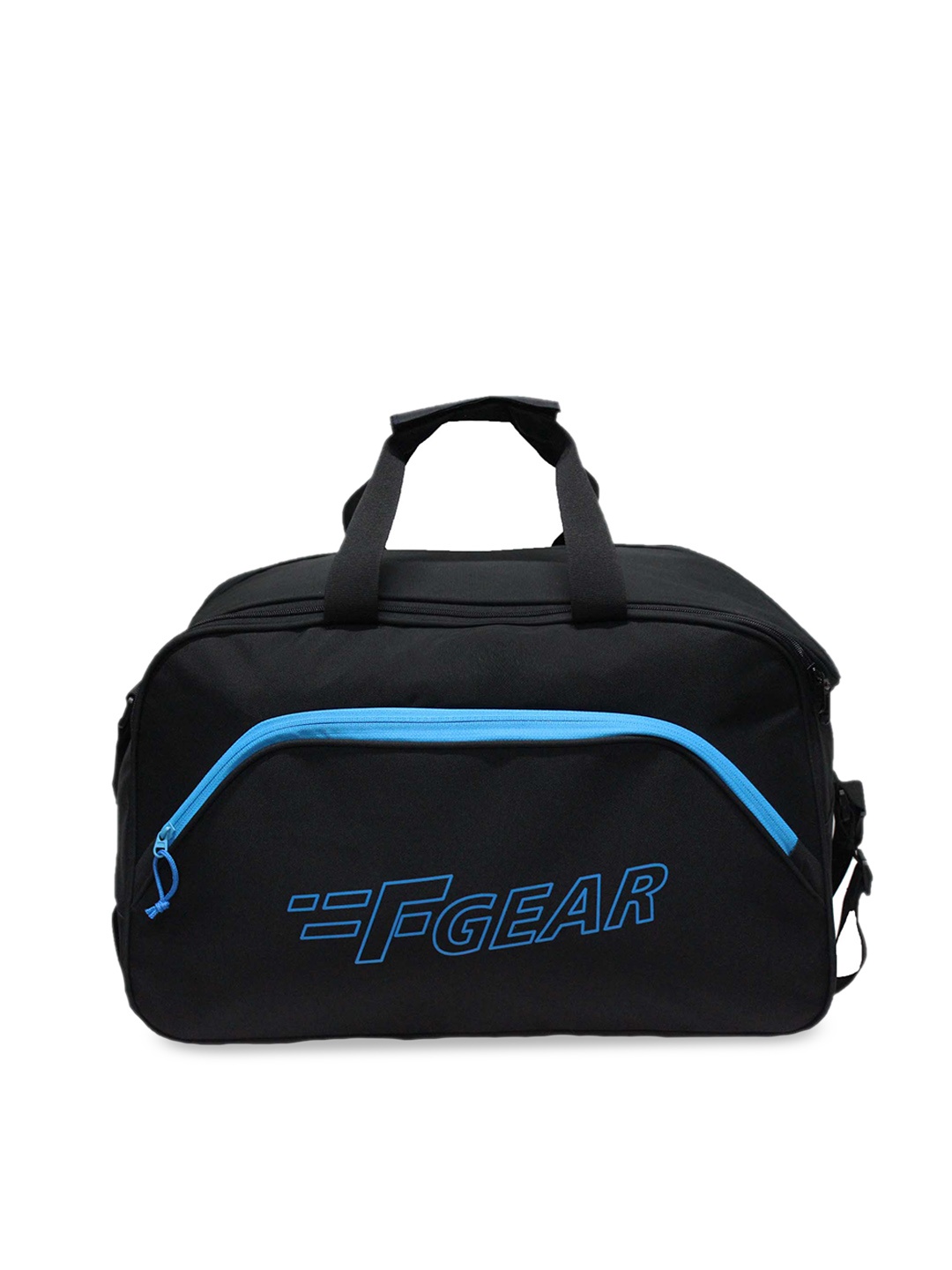 

F Gear Black & Blue Solid Waterproof Duffle Bag