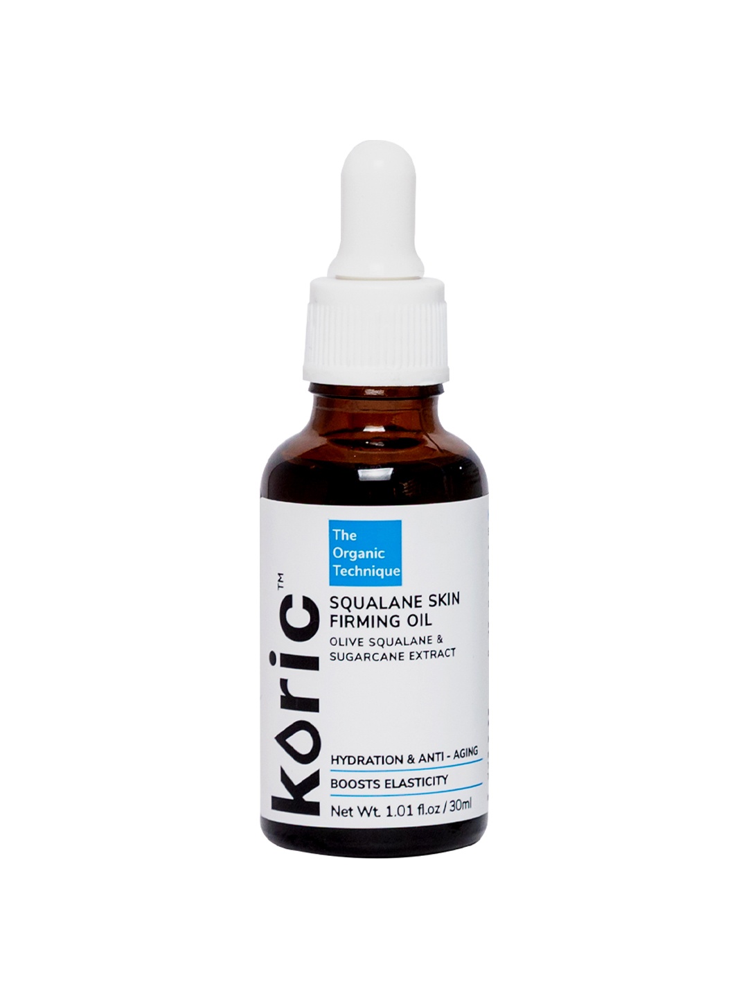 

Koric The Organic Technique Squalane Skin Firming Oil with Sugarcane Extract - 30 ml, White