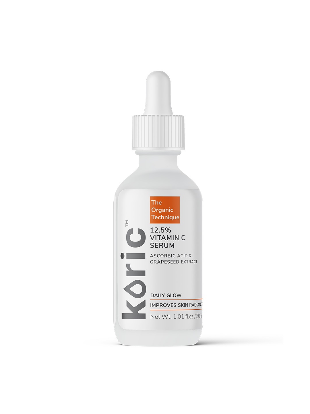 

Koric Daily Glow 12.5% Vitamin C Serum with Grapeseed Extract 30 ml, Transparent