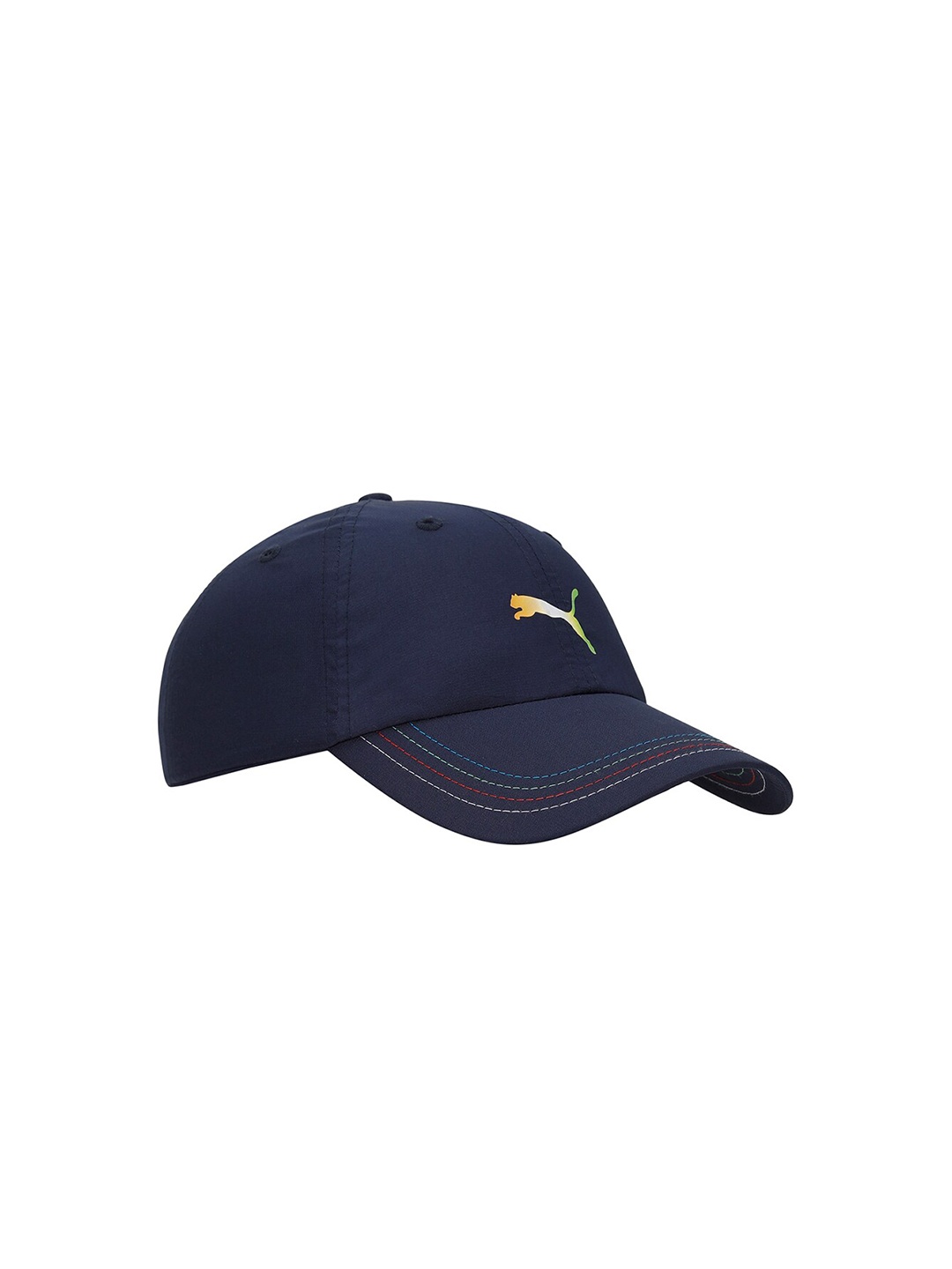 

Puma Unisex Navy Blue Printed Baseball Cap