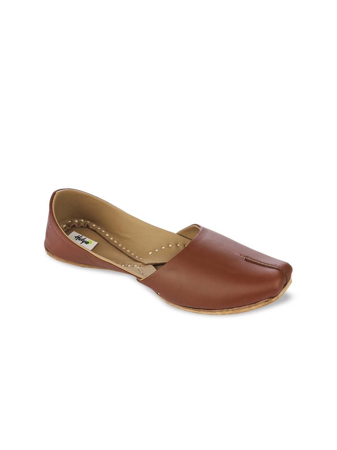 

Hulya Men Brown Leather Loafers