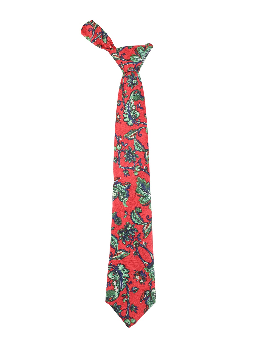 

Alvaro Castagnino Men Red Printed Skinny Tie
