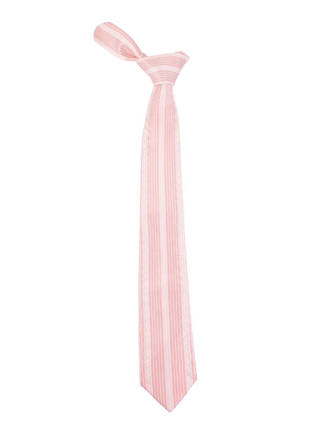 

Alvaro Castagnino Men Pink Striped Broad Tie