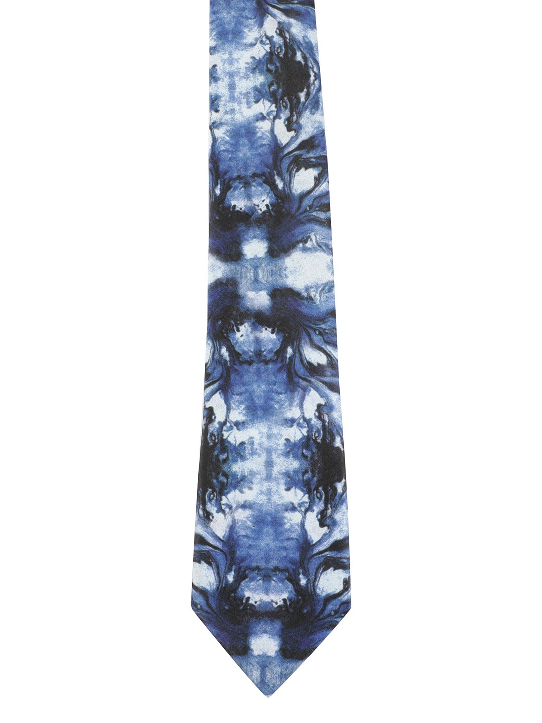 

Alvaro Castagnino Men Blue & Black Printed Broad Tie