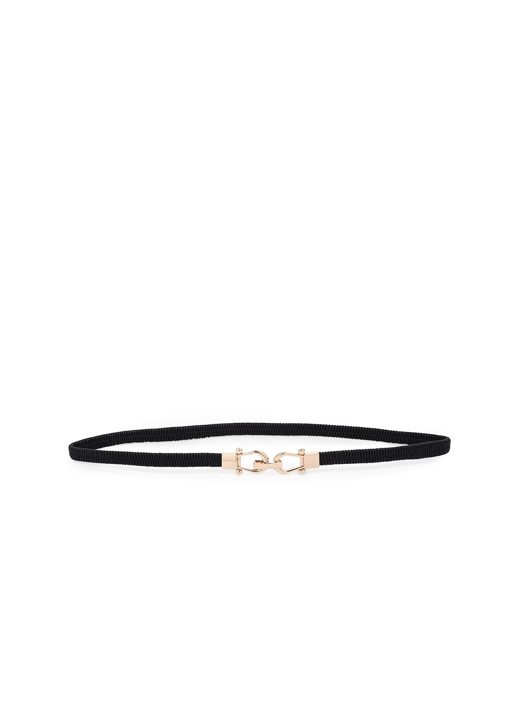 

20Dresses Women Black Textured Belt