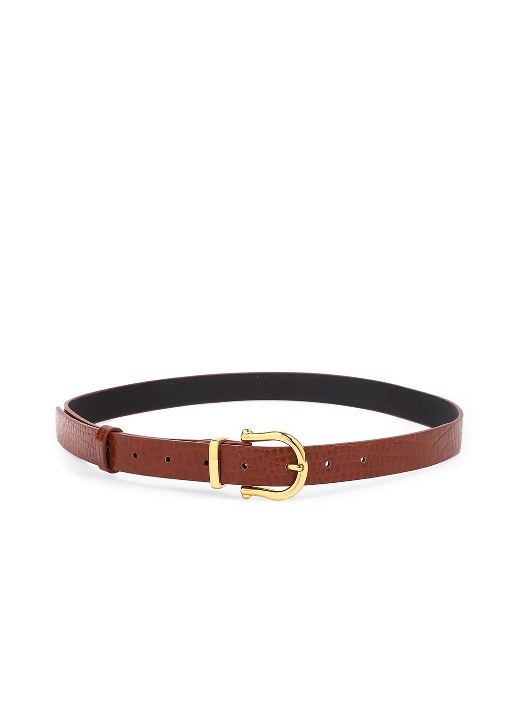 

20Dresses Women Brown Textured Belt