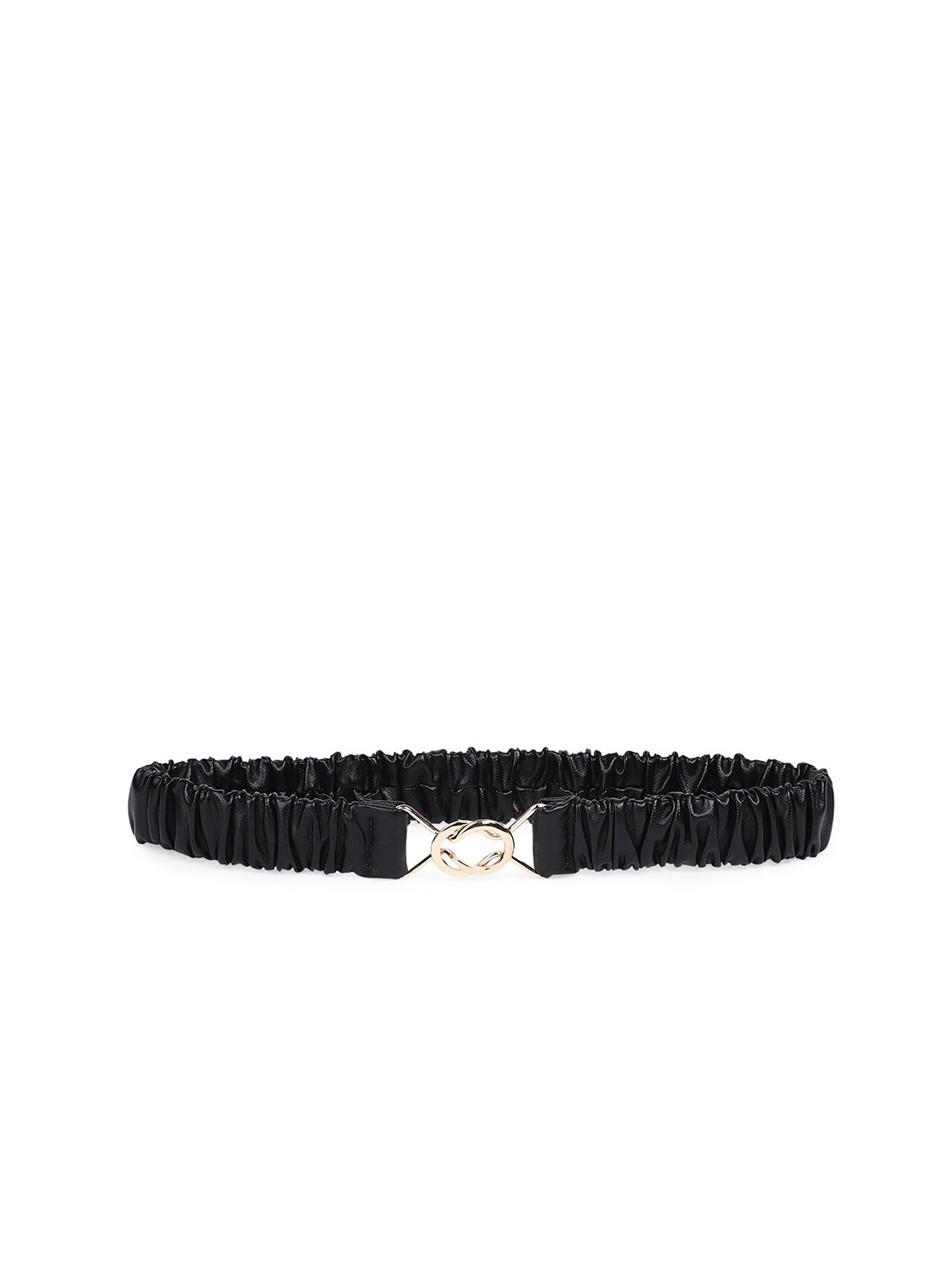 

20Dresses Women Black Textured Keep It Unique Stretchable Belt