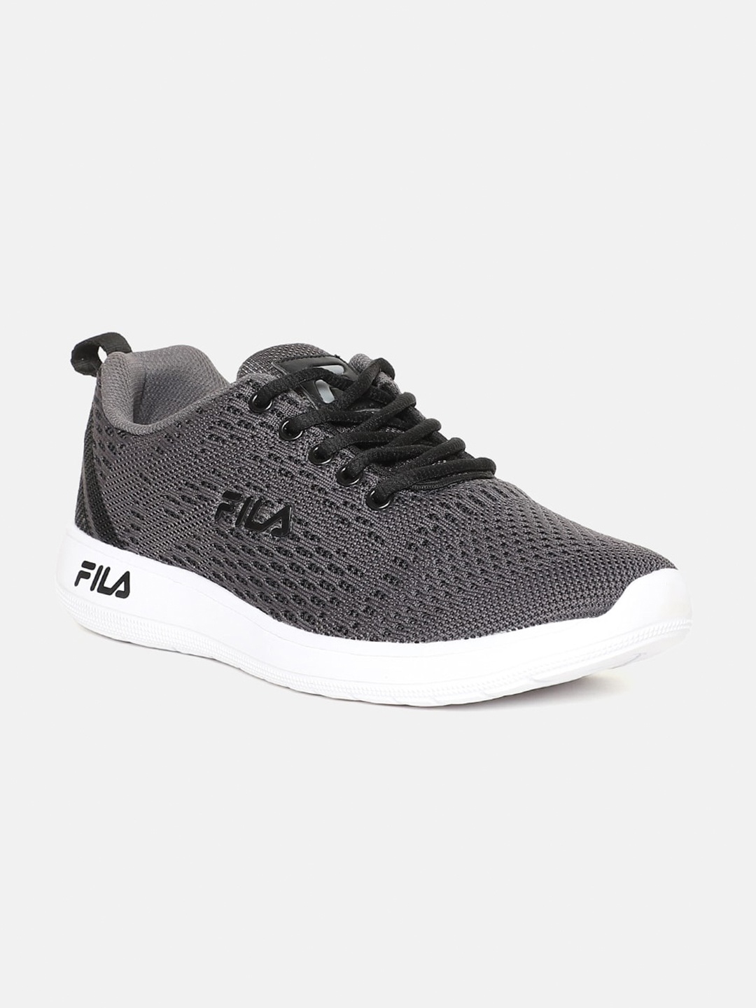 

FILA Men Grey Mesh Running Shoes