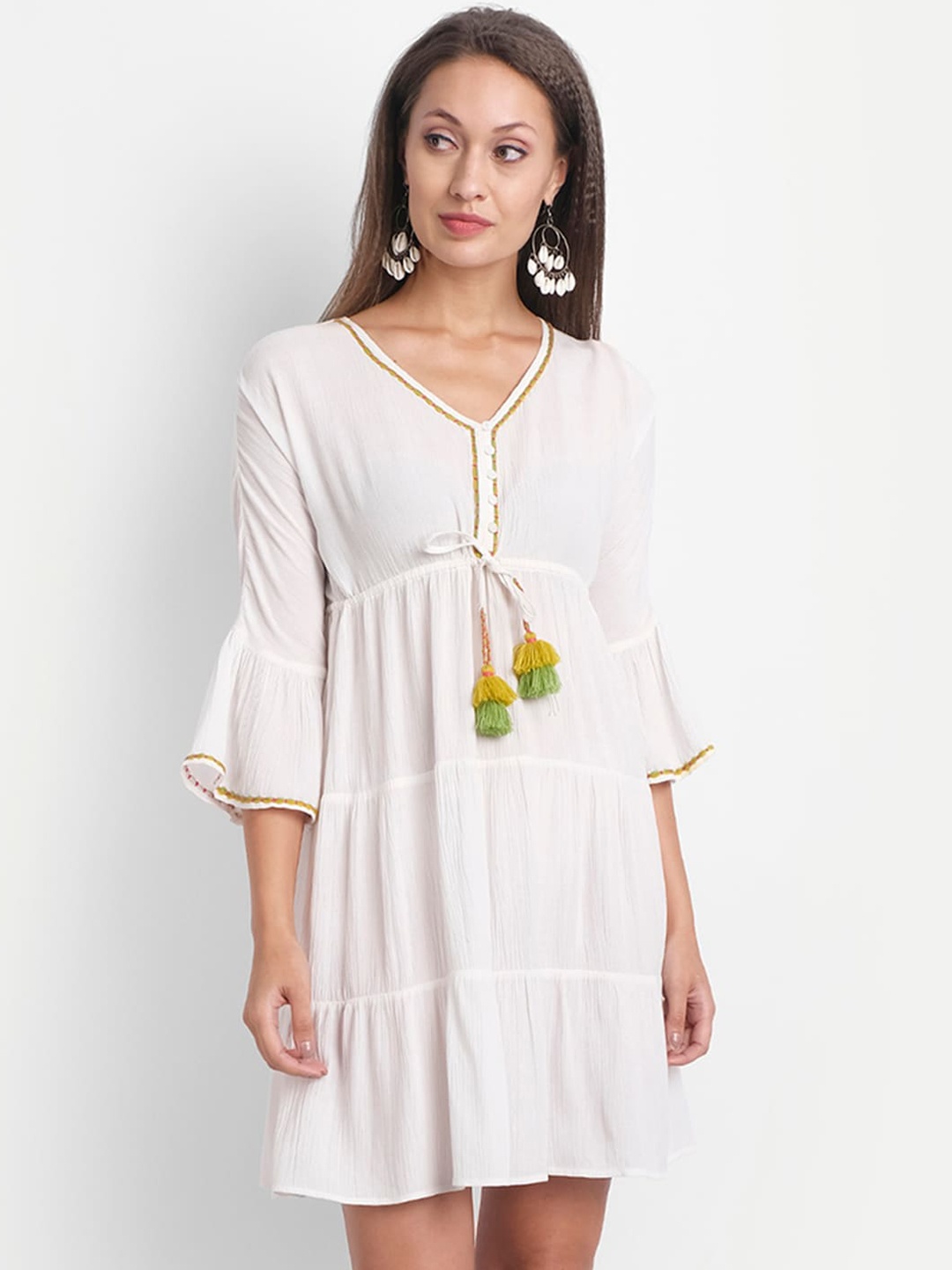 

LY2 Off White Dress
