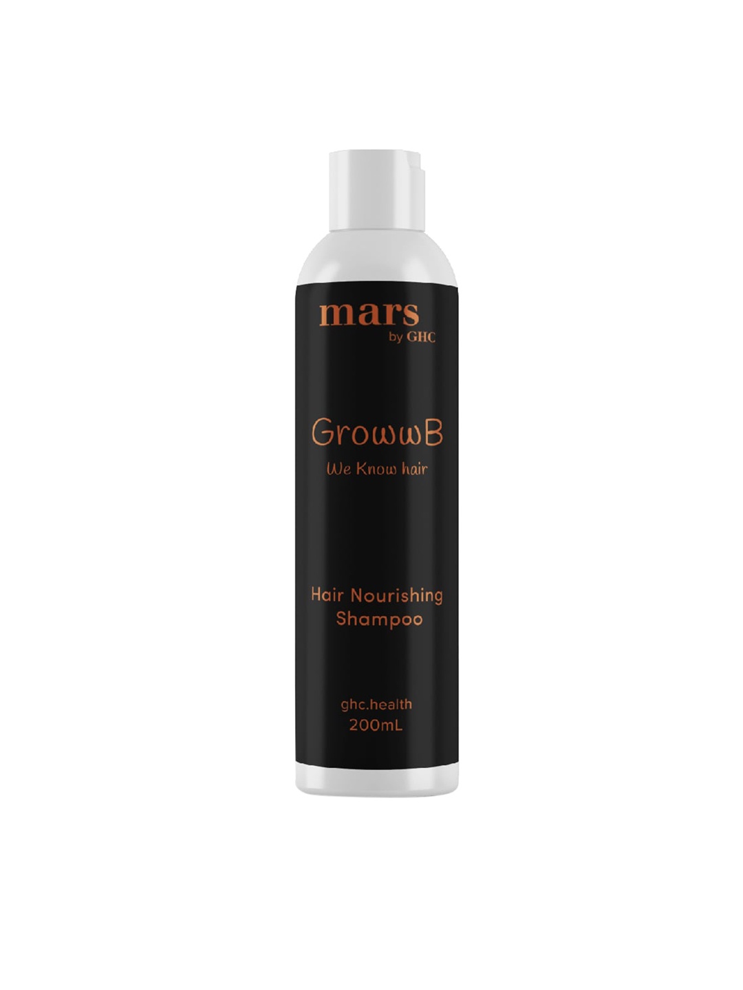 

mars by GHC Unisex DHT Blocker GrowwB Hair Nourishing Shampoo - 200 ml, White