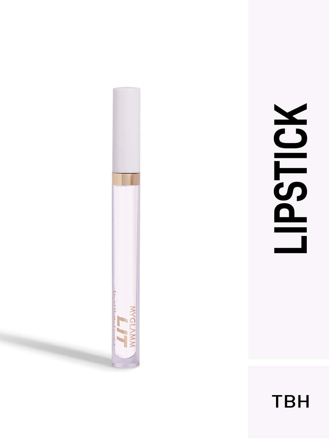 

MyGlamm LIT Liquid Matte Lipstick-TBH-3ml, White