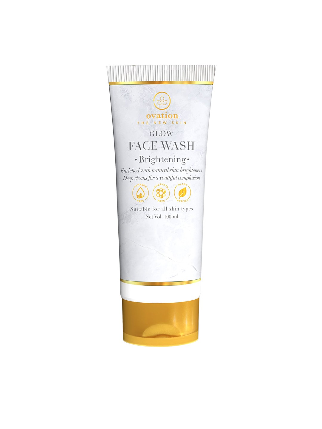 

Ovation Face Wash Brightening Glow 100ml, Transparent