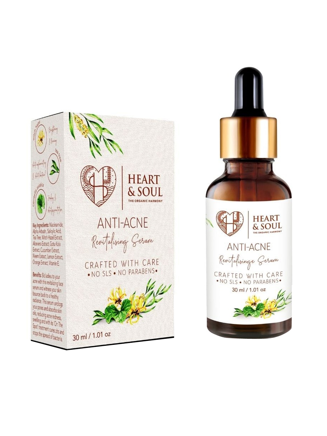 

HEART AND SOUL Transparent Anti-Acne Revitalising Serum
