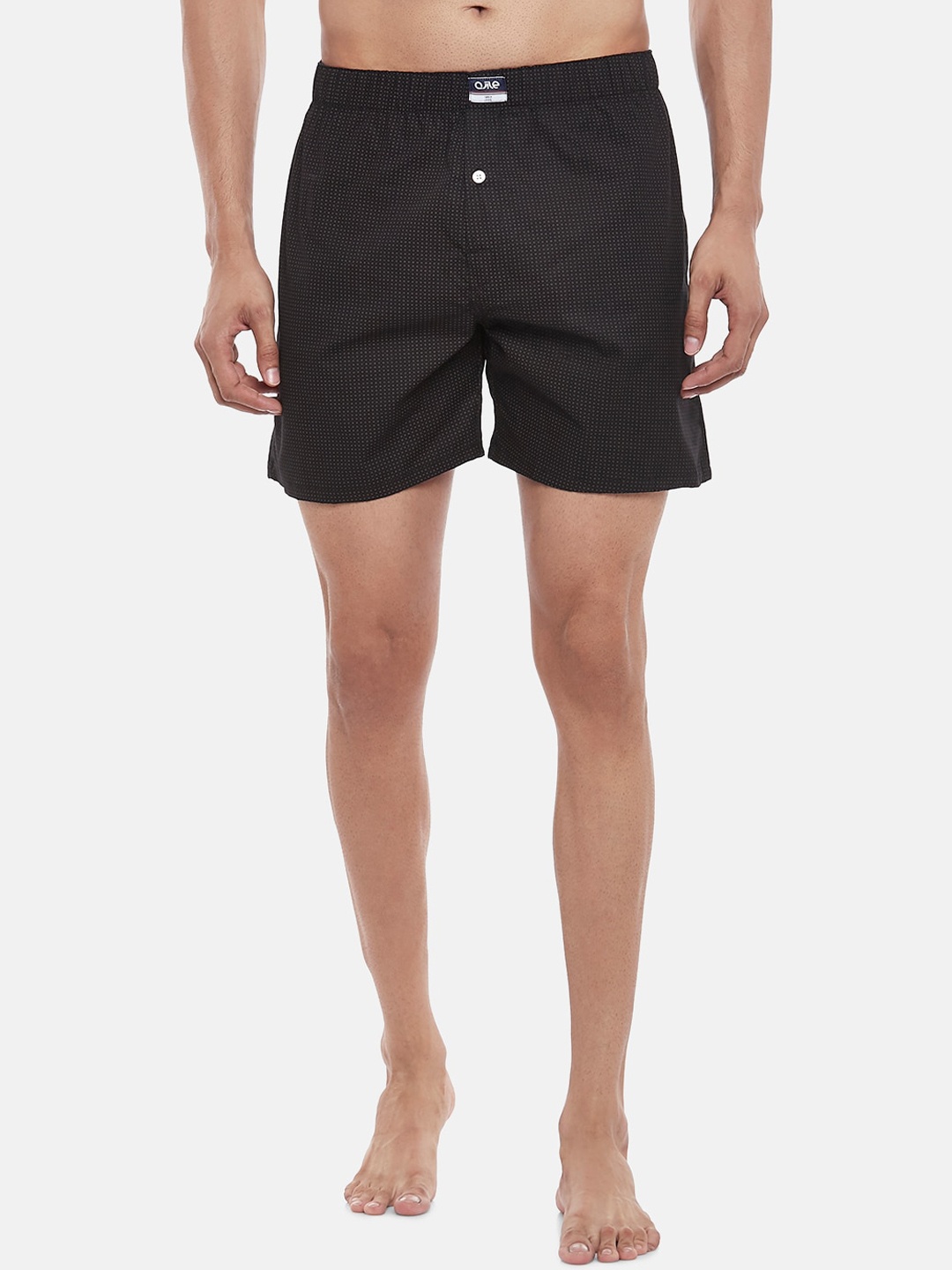 

Ajile by Pantaloons Men Black Printed Pure Cotton Boxers 8905172759683