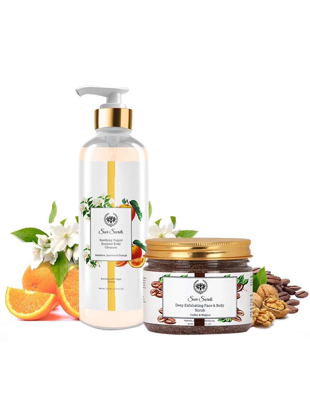 

Seer Secrets Multicoloured Holistic Bath Sets, Multi