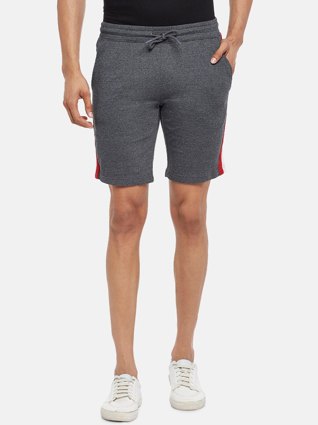 

People Men Black Sports Shorts