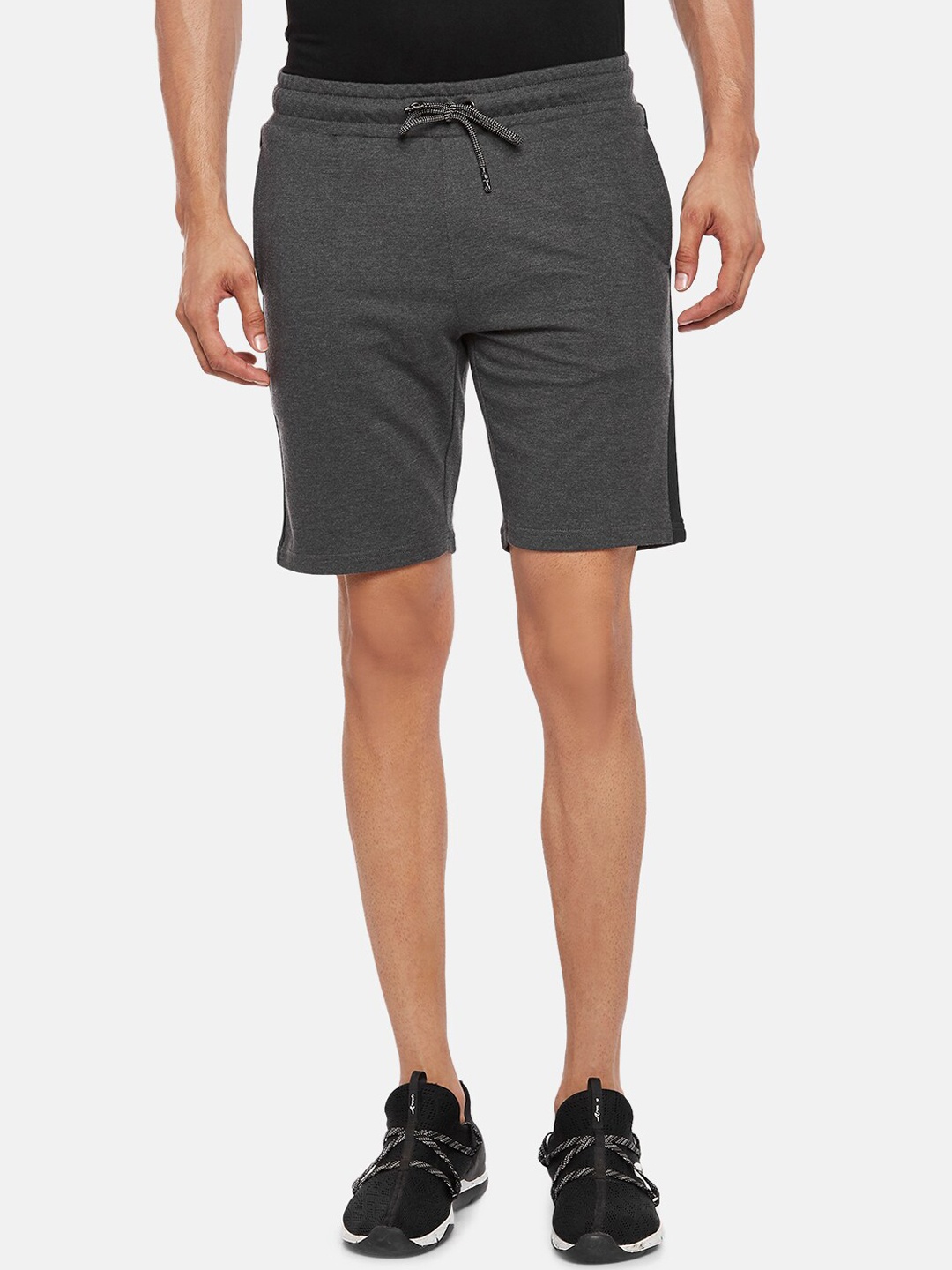 

People Men Black Sports Shorts